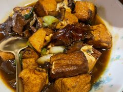 蕈油豆腐-得意楼蒸菜馆