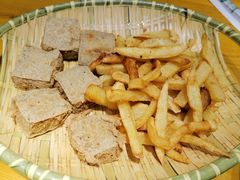 薯条臭豆腐双拼-丁记盐蘸牛肉·新杭菜(河东路店)