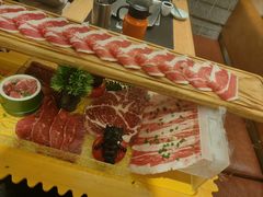 一米长盘牛五花-犟牛家·榴莲烤肉(五棵松店)