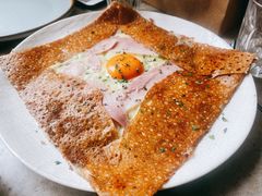 巴黎火腿鸡蛋芝士蘑菇可丽饼-RAC BAR(安福路店)