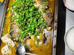 鲜青椒烤鱼-探鱼·鲜青椒爽麻烤鱼(银泰城店)