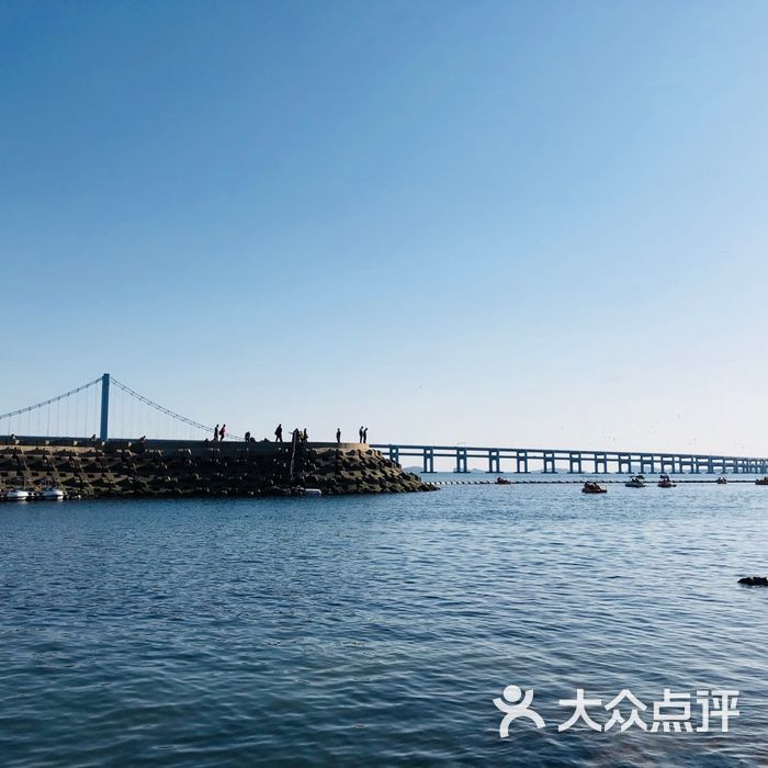 大连星海湾海水浴场图片