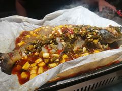 老坛纸包鱼-红辣椒·川菜·火锅(张杨路店)