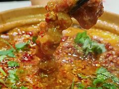 油泼砂锅泡椒牛肉-文和友老长沙龙虾馆(化龙池店)
