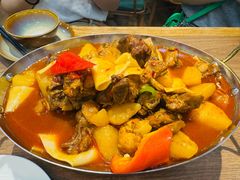 大盘鸡自带皮带面-贯贯吉·清真餐厅(浙江中路店)