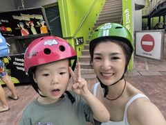 -圣淘沙天际线斜坡滑车