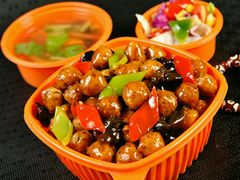 焦溜丸子套餐-清和园素食自助餐厅(义信堂美食城店)