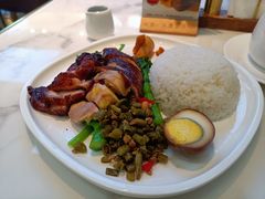 招牌豉油鸡拼黑金叉烧饭-尚菜·头道豉油鸡(骏景花园店)