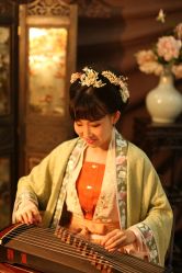 -后宫·古装汉服京剧儿童亲子全家福摄影