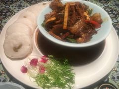 小炒肉配酒酿饼-芳满庭·江浙小馆(1912店)