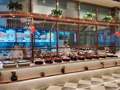 自助取餐区-梦都海鲜酒家(万达广场江桥店)