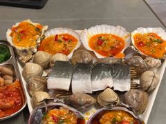 -围炉肉舍•炭烤活鳗•丹东海鲜烤肉(步行街店)