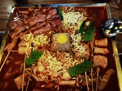 鱼饼火山炒年糕-包装马车·韩国料理·포장마차