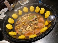 贴饼子-金明姬铁锅炖(东坝店)