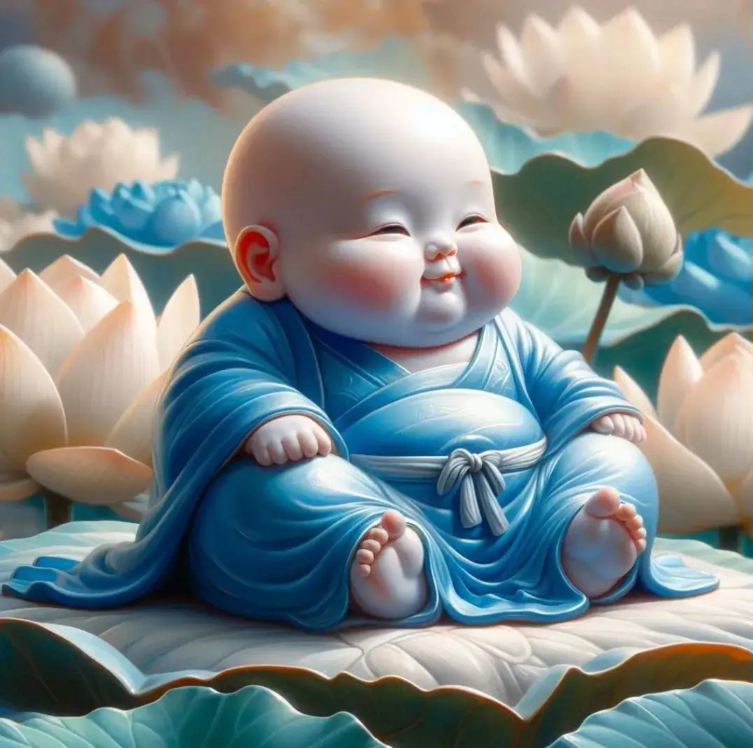 小弥勒佛,佛系照片