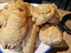 炸茄盒-左邻右舍褡裢火烧(石榴园店)