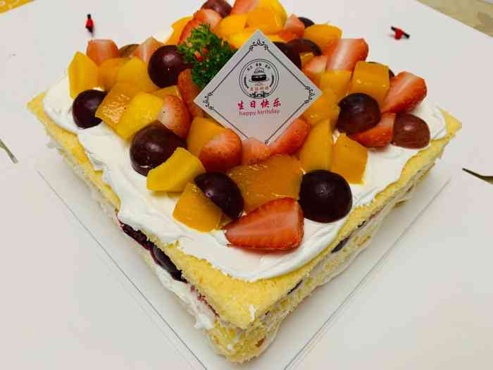 启达西饼生日蛋糕(蛋糕送到家南充1店)