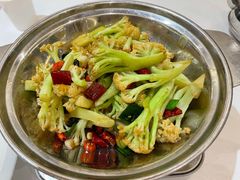 小炒有机花菜-香丰阁·烤鸭·川湘菜(昌平店)
