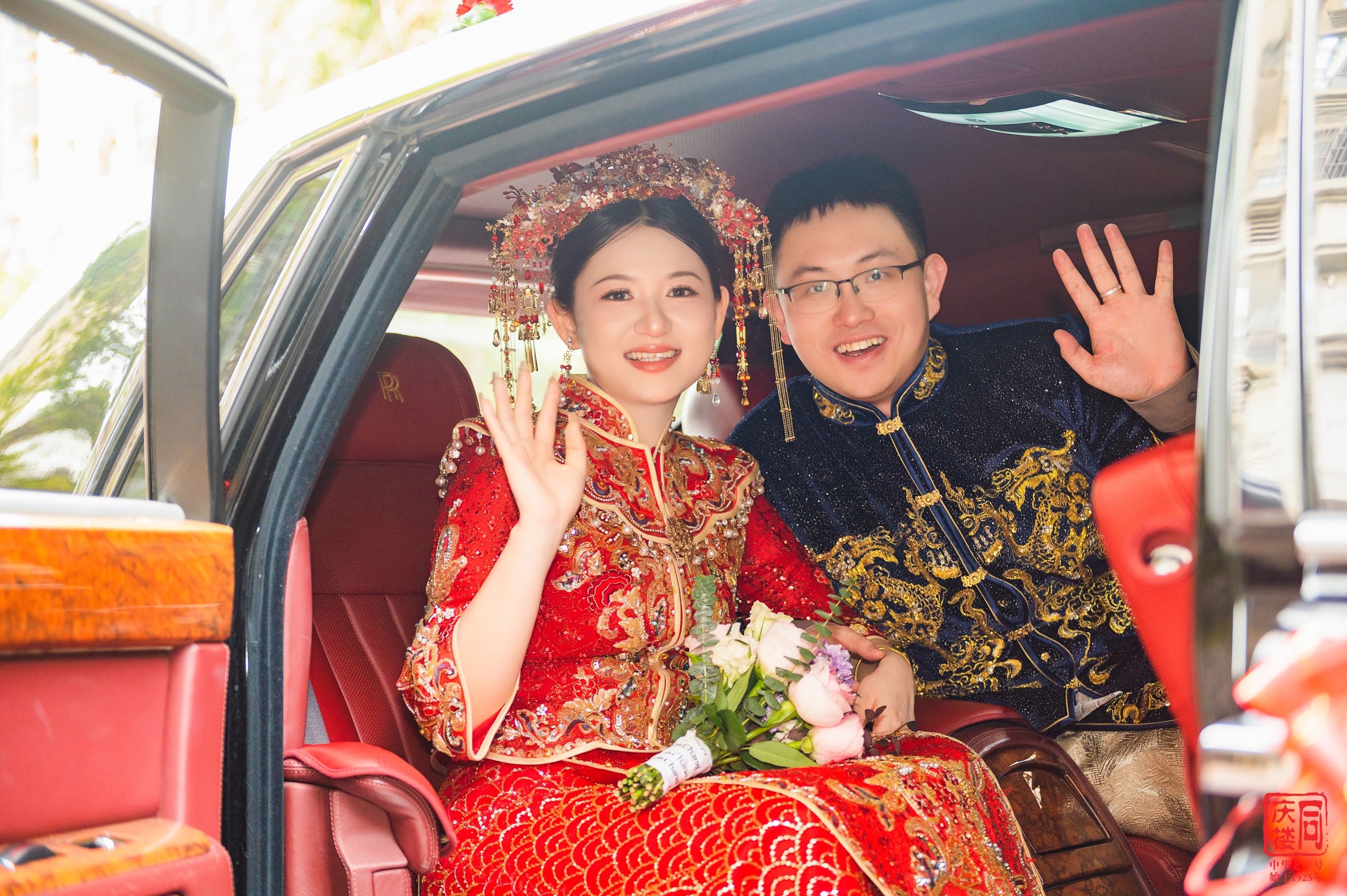 嫁衣花红,幸福感爆棚