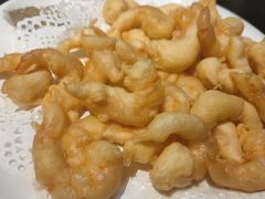 炸虾仁-晚归月亮湾私家菜(临邑路店)
