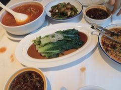白灼油麦菜-红杏酒家·地道川菜(一品天下店)