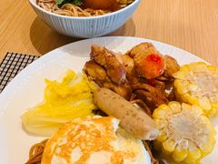 -希尔顿欢朋酒店自助餐