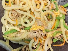 肥牛泡菜炒乌冬-禾绿寿司(星光68广场店)