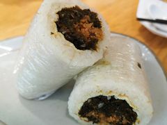 豆沙油条甜饭团-花悦豆香