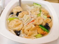 胜瓜支竹浸鱼腐-惠爱餐厅
