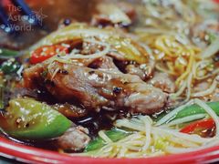 黑椒牛柳汤面-胜利茶餐室