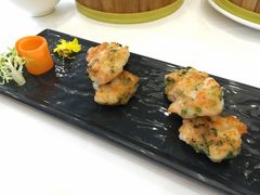 潮式生煎纯虾饼-维多利亚大酒店·雅园中餐厅