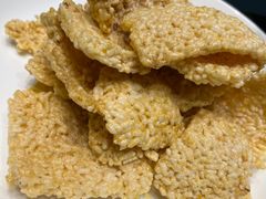 蛋黄锅巴虾-刘胖子家常菜·蹄花焖藕(中央花园店)