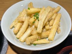 咸蛋黄茄子-吃饭皇帝大·土家民族菜(温州万象城店)