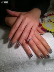 皲裂效果-指慕坊美甲造型