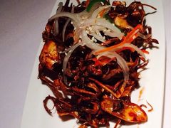 干煸茶树菇-老洋房花园饭店(绍兴路店)