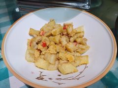 茄子咸蛋黄-昱龙大盆牛蛙馆(三兴街总店)