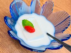 杏仁豆腐-炎蔵牛舌烤肉