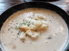 奶油蘑菇汤-MI WU FACTORY米屋美食工厂餐厅(绿地店)