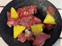 菠萝牛肉粒-肆幺幺烤肉(乐汇城店)