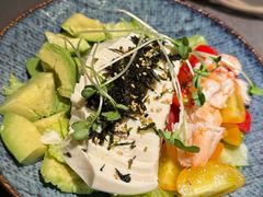 三文鱼芒果芝士沙拉-沼津港精致料理·寿喜烧·烧鸟(龙湖南桥天街日料榜单店)
