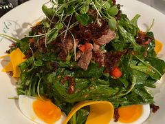 香烤牛柳温泉蛋沙拉-Lets burger非常汉堡·环球风味(蓝色港湾店)