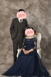 -时光纪亲子全家福照相馆(静安店母女写真父母纪念照)