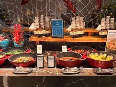 -广州万富希尔顿酒店-感趣自助餐厅·生蚝海鲜刺身