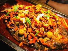 -探鱼·鲜青椒爽麻烤鱼(广州南沙万达广场店)