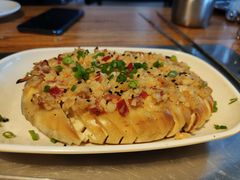蒜香油馍-二道木烤羊腿(桃花潭店)