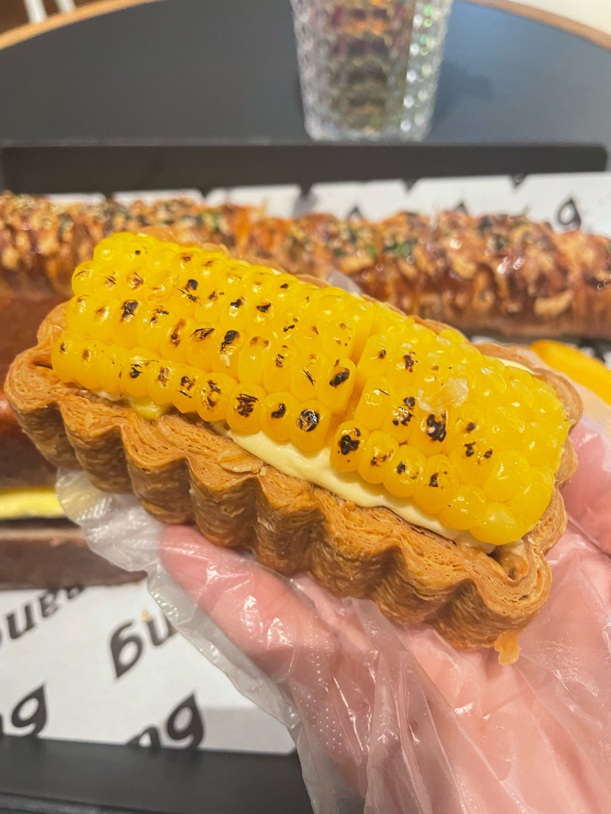 好吃的玉米芝士奶油派!bang的上新无雷