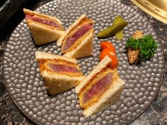 老干杯澳洲和牛菲力炸牛排三明治-老乾杯和牛烧肉(王府中环店)