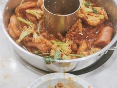 -秋波里爆蛋豆腐虾·清真(开元万达店)