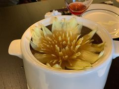 莲花清鸡汤(大份)-甄御•海鲜新青岛菜(麦岛店)