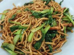 肉丝鸡毛菜炒面-沪依小酒馆心意菜